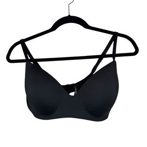 Victoria's Secret Black T-shirt Lightly Lined Wireless Bra 36D